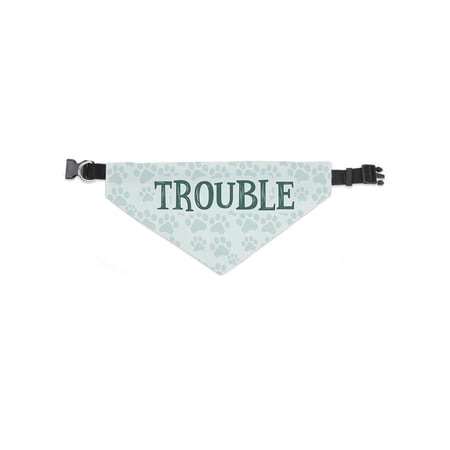 Trouble Pet Bandana -Smartprints Designs, Small
