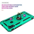thumbnail image 5 of for Galaxy A11 Case,Samsung A11 Case,with HD Screen Protector,[Military Grade] Ring Car Mount Kickstand Hybrid Hard PC Soft TPU Shockproof Protective Case for Samsung Galaxy A11 (Teal), 5 of 14