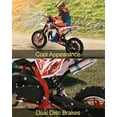 thumbnail image 4 of Dapmiu Beginner Dirt Bike 49CC - 10" Inflatable Off-Road Tires, Shock Absorption Springs & Alloy Handlebars for Kids Red, 4 of 8