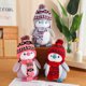 thumbnail image 2 of Lindos juguetes de peluche de pingüino con sombrero y bufanda, muñecos de peluche de pingüino kawaii, regalos de cumpleaños de Navidad para niños y niñas, decoración del hogar, 2 of 5
