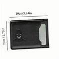 thumbnail image 3 of Leather Bat Wallet Personalized Hero Mask Design Bat Card Bag Multifunction Man Bat Billfold(Black), 3 of 5