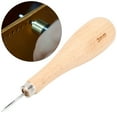 thumbnail image 1 of Leather Punching Tool, Easy To Carry Time Saving Rhombus Awl, Simply Leather Craft Works For DIY Leather Craft Crafts Making, 1 of 7