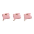 thumbnail image 3 of Sonducket Cartera compacta y elegante con tarjetero para el día a día Cartera Tarjetero Carteras pequeñas Monedero rosa Type1 NO1, 3 of 6