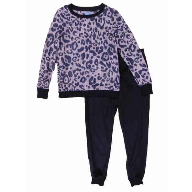 leopard jogger pajamas