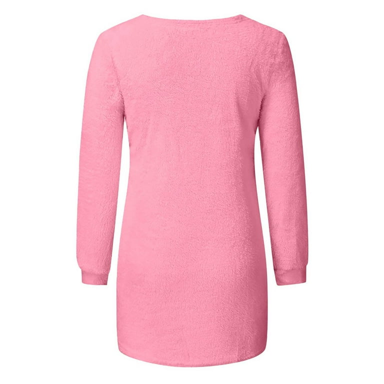 NMMUED Fuzzy Sweater for Women, Fuzzy Sweatshirts for Women, Long Sweaters  for Women, Fuzzy Pullover Women, Cropped Sweaters for Women, Hot Pink 5XL -  Walmart.com