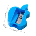 thumbnail image 3 of 5Pcs Manual Pencil Sharpener, Usloyux Manual Pencil Sharpener Colorful Pencil Cutter forStudents, No Lead Breakage Shells Sharps Blade, Portable Stationery for Primary Junior HighSchoolClassroom, 3 of 6