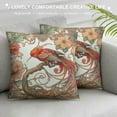 thumbnail image 3 of Leisuo  Bird Flower Throw Pillow Covers Farmhouse Double Sided with Zipper Decorative Pillows for Couch Cushion Sofa Outdoor, 3 of 5