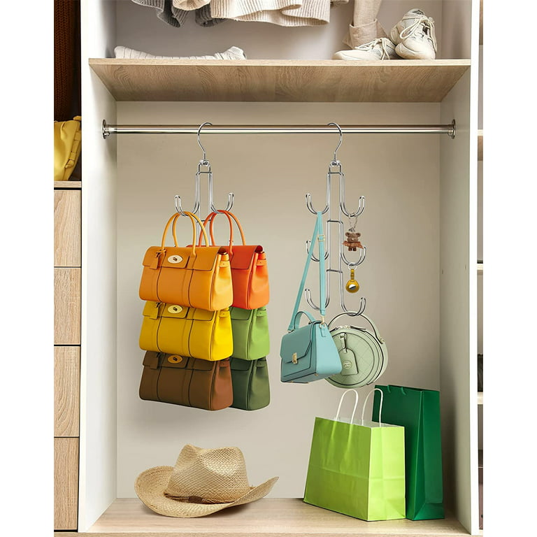Hanging Handbag Purse Organizer Storage for Closet Houseware 2/3/4