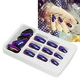 thumbnail image 4 of Uñas Postizas ANGGREK 24 piezas 12 Tamaños Diferentes, 4 of 8