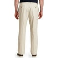 thumbnail image 2 of Harbor Bay by DXL Men's Big and Tall Waist-Relaxer Pants, Stone, 58W X 34L, 2 of 7