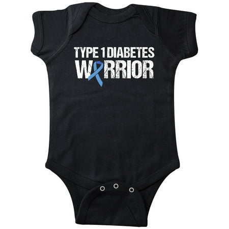 

Inktastic Type 1 Diabetes Warrior Gift Baby Boy or Baby Girl Bodysuit