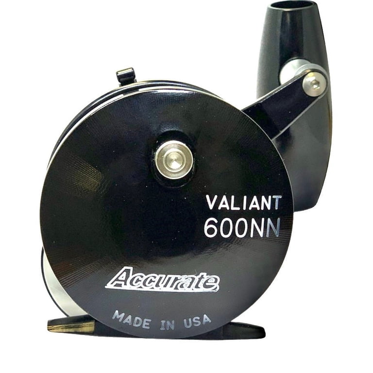 Accurate Valiant 1SPD Black - BV-600NN Right Conventional Reel