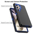 thumbnail image 3 of Galaxy S24 Ultra Cases, 3 in 1 Sturdy Phone Case for Samsung Galaxy S24 Ultra,Takfox Full-Body Shockproof Drop Protection Hybrid Bumper Rugged Rubber Cover Defend Matte Armor Phone Case -Blue, 3 of 10