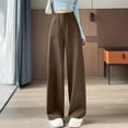 thumbnail image 3 of ABATAB Womens Work Pants Stretchy Business Casual Pants Slacks with Deep Pockets High Waisted Straight Leg Office Trousers, 3 of 6
