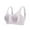 Purple, variant on Hvyesh Wireless Bra for Women Plus Size Push Up Seamless Bras Full Coverage Supportive No Underwire T-Shirt Bra