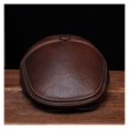 thumbnail image 2 of Men Genuine Leather Hat Cap Beret Male Real Leather Baseball Caps Cowboy Hats, 2 of 6
