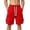 Red, variant on Cargo Shorts For Men Cotton Stretch Short Pants Lightweight Breathable Outdoor Work Shorts With Pockets Black L