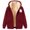 Wine, variant on Halloween Women Hoodies Unisex Patterned Zip Up Sweatshirt Long Sleeve Pullover Tops With Pockets Fleece Lined Warm Apparel Beige L