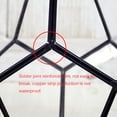 thumbnail image 3 of Contenedor De Terrario Geométrico De Vidrio Mesa Moderna Decoración De Alféizar De Ventana Maceta Balcón Maceta Caja De Exhibición De Bricolaje Para Jardín De Musgo De Helecho Suculento Inevent HA025640-01, 3 of 5
