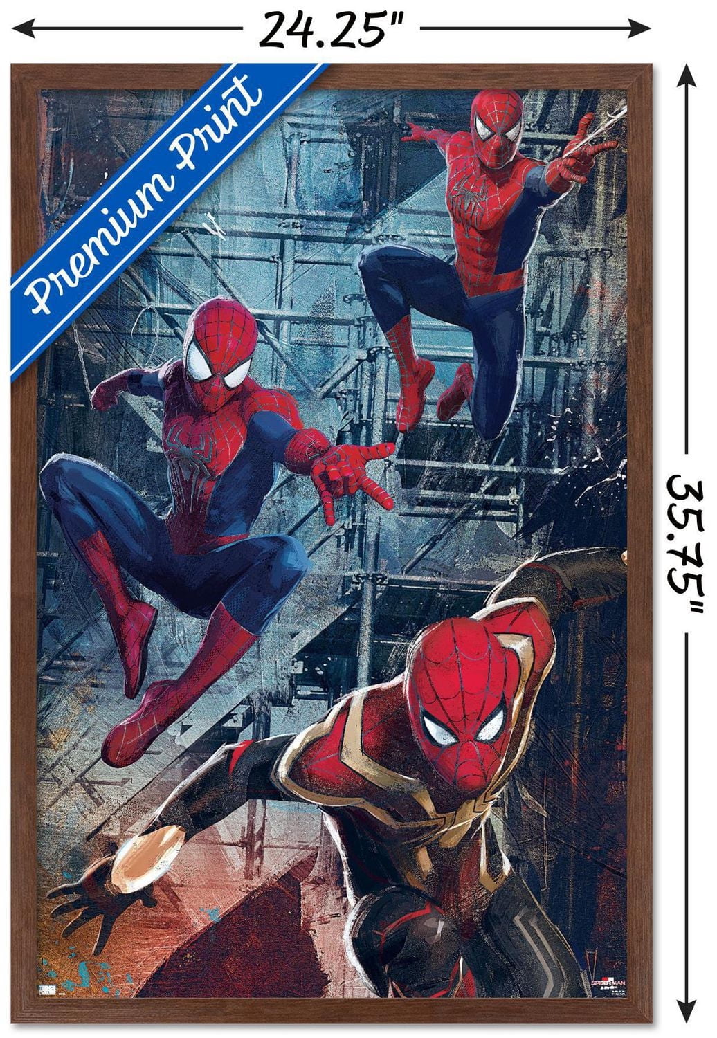 Marvel Spider-Man: No Way Home - Trio Wall Poster