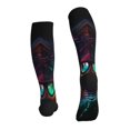 thumbnail image 2 of Bixox Futuristic Cat Warrior Print Compression Socks,Compression Socks Women & Men Circulation for Medical,Running,Athletic, 2 of 7
