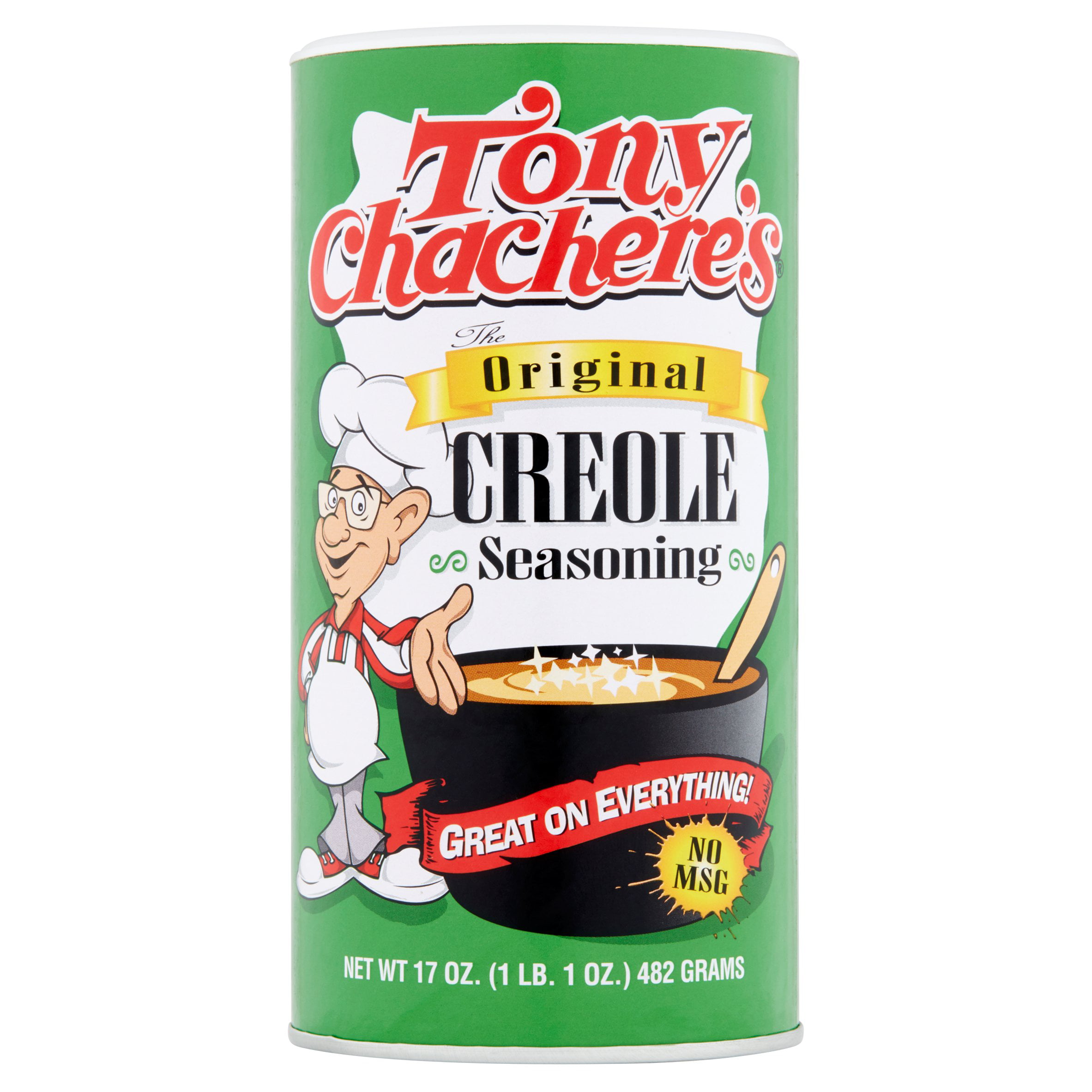 Tony Chachere's: Creole Original Seasoning, 17 Oz - Walmart.com