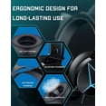 thumbnail image 5 of Auriculares Oreja de Gato con Micrófono con Cancelación de Ruido y Sonido Envolvente, Auriculares Gaming con Orejas de Gato Extraíbles, Luces LED, Compatibles con PC, Xbox One, PS4, PS5, Switch, Auriculares Gamer Negros con Cable Rojo Verde Cocina, Decoración y Otros, 5 of 5