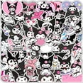 thumbnail image 2 of DONNGZAE 200 PCS Cute Sanrio Kuromi Cartoon Stickers for Kids Teens, Vinyl Waterproof Water Bottles Laptop Skateboard Stickers SLO526-0353, 2 of 5