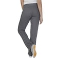 thumbnail image 4 of Fruit of the Loom Women's Athleisure Essentials French Terry Open Bottom Pant, 4 of 6