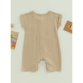 thumbnail image 4 of Bagilaanoe Newborn Baby Boys Jumpsuit Sleeveless Bodysuit 3M 6M 12M 18M Infant Summer One Piece Romper, 4 of 8