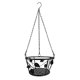 thumbnail image 2 of Soporte colgante para plantas, macetero, cadena de hierro, versátil y práctico, soporte de metal para macetas, colgador de plantas para jardín y Negro, 2 of 8