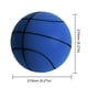 thumbnail image 2 of Aro de baloncesto 21 cm Mudo Tamaño 5 Silencioso para jóvenes (con) Azul oscuro Azul, 2 of 9