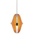 thumbnail image 2 of 10 inch 10W 1 Led Small Pendant-Chrome Finish-Pink Glass Color Bailey Street Home 79-Bel-3366662, 2 of 2