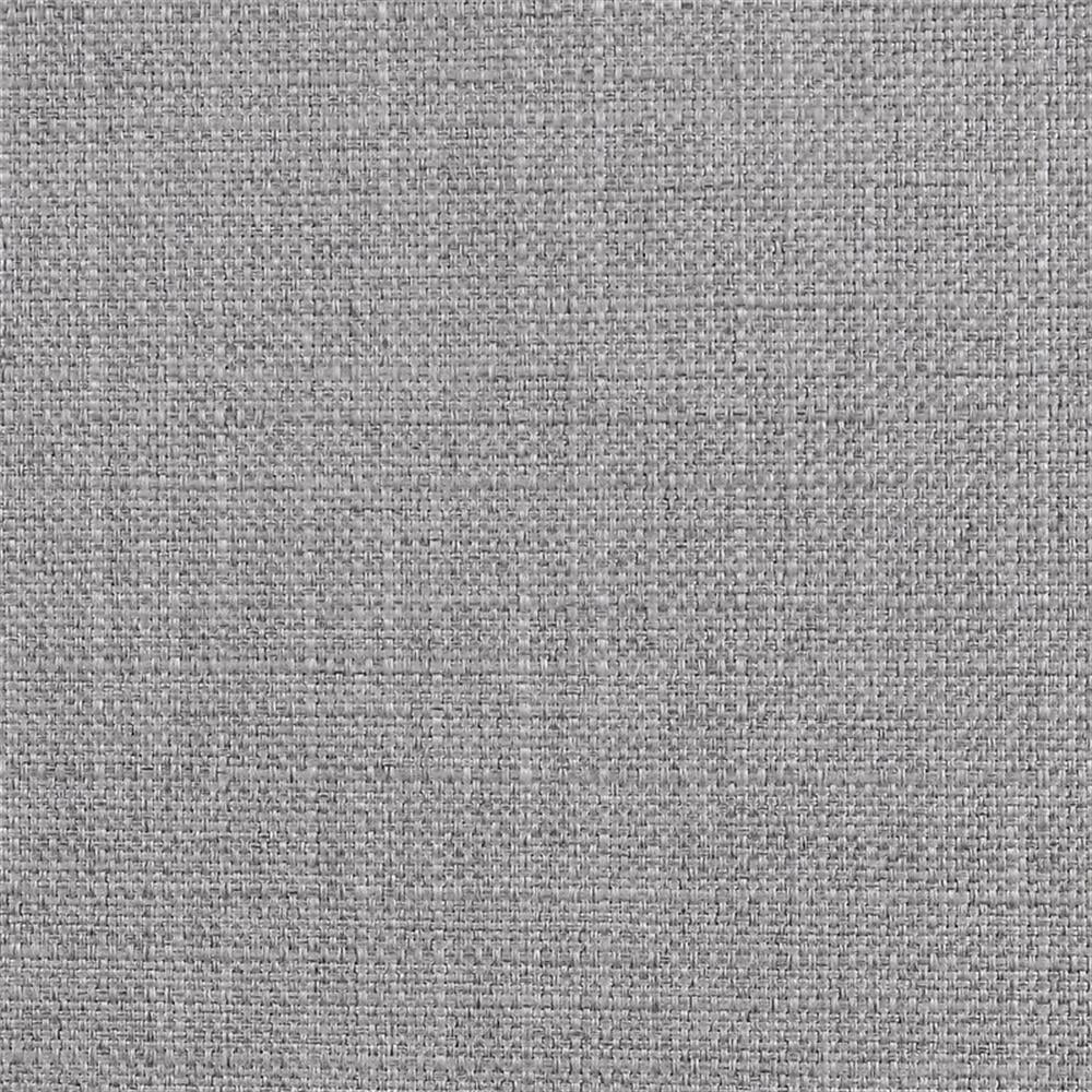 Maklaine Contemporary Fabric Upholstered Square Storage Ottoman in Gray