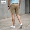 thumbnail image 4 of Short Bermuda Hombre Moda Casual Playa Algodón beige Chico, 4 of 6