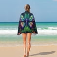 thumbnail image 4 of Wildflowers Butterfly Ultra Fine Fiber Beach Towels for Travel And Quick Drying Absorbent Towels for Swimming, 4 of 7