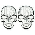 thumbnail image 3 of WORGEOUS 2pcs Badge Stickers 3D Decorative Stickers Car Accessories, 3 of 8