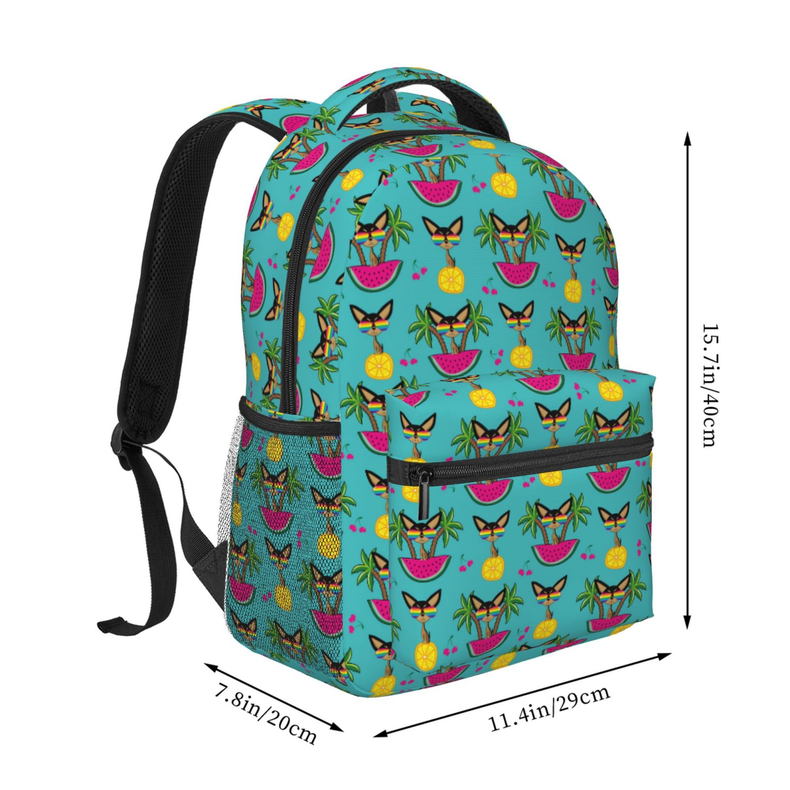Xecao Sunmmer Cat Backpack, a stylish and functional choice for both men and women, is the perfect basic bookbag for college, work, or travel