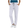 thumbnail image 6 of Tnhcen Women's Drawstring Waist Elastic Waist Multi - Pocket Cargo Medical Scrub Pants for Nurses/Healthcare Staff, XS - 2XL Plus Size Comfortable Stretch Work Trousers, 6 of 9