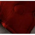 thumbnail image 4 of Luxury 500 TC Egyptian Cotton Comforter | Round Circle Design | 300 GSM | Soft, Breathable | 1 Piece- Cal-King Size ( 98" x 104" ) Inches, 1pc Comforter Only, (Burgundy), 4 of 4