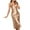 Beige, variant on Tnhcen Women's Backless Solid Silk-like Sleep Dress Spaghetti Strap Nightgown with Loose Fit for S-2XL Chic Home & Casual Wear