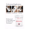 thumbnail image 2 of Odeon Professional Ultra-Lifting Powder Lightener 9++ 8 oz, Dust-Free Hair Bleach Up to 11 Levels of Lift, Salon-Grade Professional Blonding Powder for Highlights & Color Correction, 2 of 9