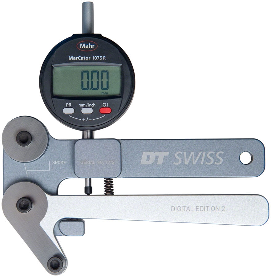 DT Swiss Digital Spoke Tensiometer Case and Charts