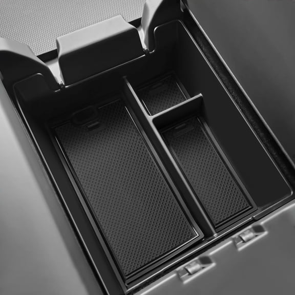 Wuchurth Center Console Organizer Tray for 2022-2026 Rivian R1S & R1T Accessories, Armrest Secondary Storage Box Insert