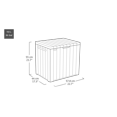 thumbnail image 4 of Keter City Box Outdoor Deck Box 30 Gallon, 4 of 5