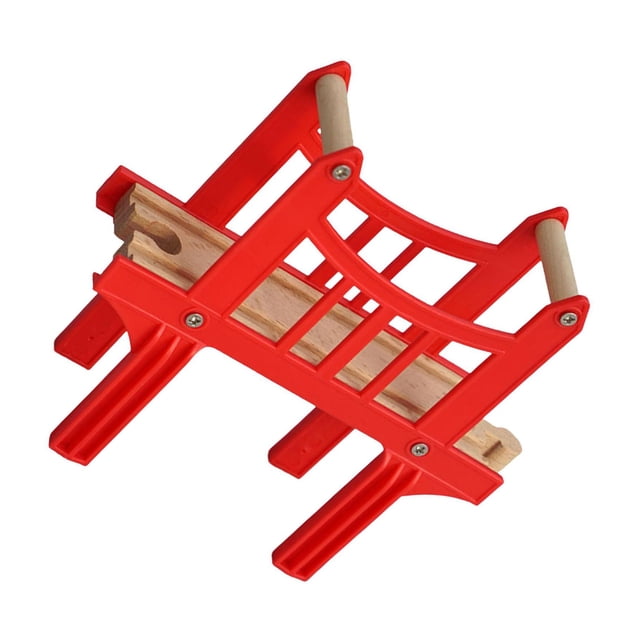 ZLight Wooden Track Railway Accessories Bridge Train Set Encouraging Kids Exploration And Imagination Wooden Track Bridge