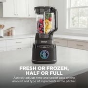 Ninja Detect Kitchen System Power Blender + Processor Pro, BlendSense Technology, Blender, Chopping & Smoothies, 1800 Peak Watts, 72 oz. Pitcher, 64 oz. Food Processor, 24 oz. To-Go Cup, TB401 Black