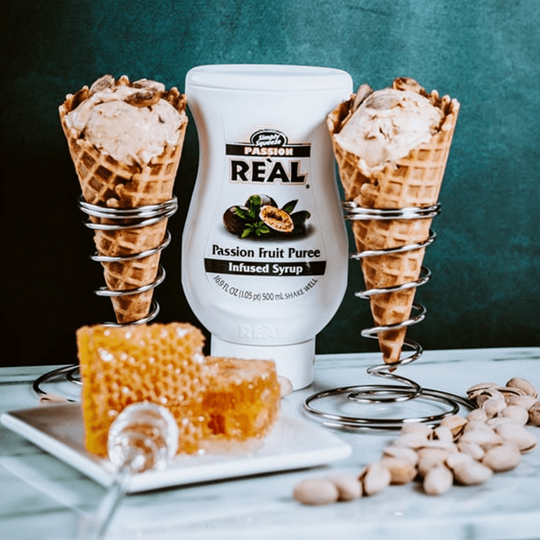 Reàl Infused Exotics Simply Squeeze Passion Fruit Infused Syrup