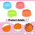 thumbnail image 3 of 4pcs Dog Bowls Cat Bowls Plastic Bowls, 3 of 5
