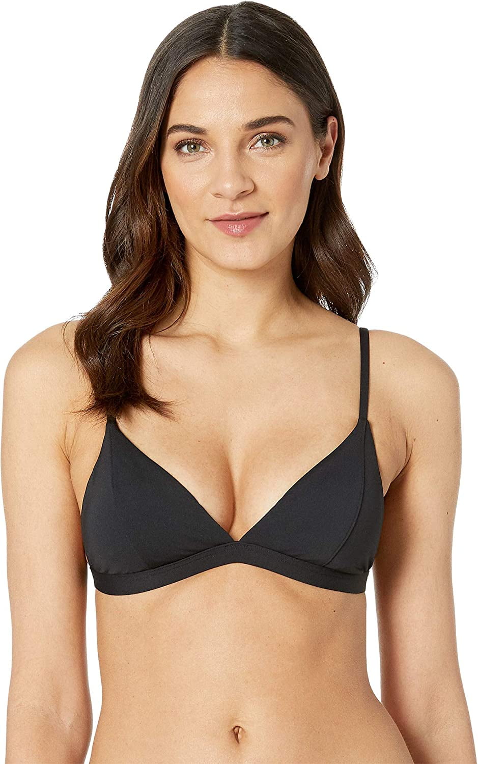 sol searcher fixed triangle bikini top